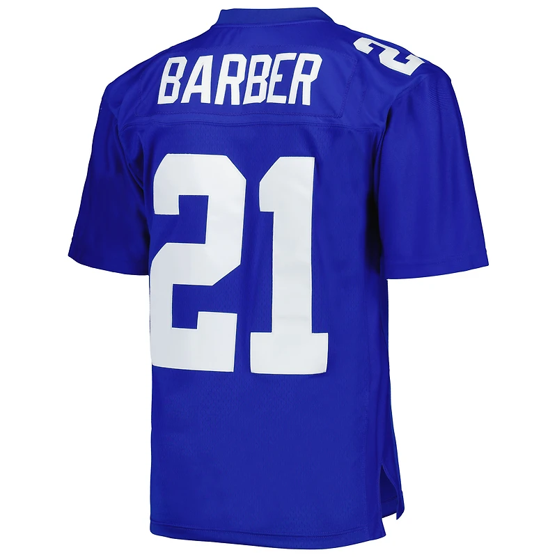 Maillot réplique Mitchell & Ness Tiki Barber Royal New York Giants Legacy pour hommes