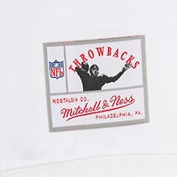 Men's Mitchell & Ness x Bud Light White New York Giants The Crest Pullover Sweatshirt