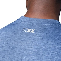 T-shirt MSX by Michael Strahan Royal New York Giants Motion Space-Dye pour hommes