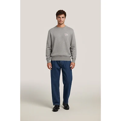 Men's NAADAM Gray New York Giants Cashmere Sweater