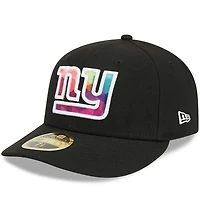 Men's New Era  Black York Giants 2023 NFL Crucial Catch Low Profile 59FIFTY Fitted Hat
