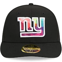 Men's New Era  Black York Giants 2023 NFL Crucial Catch Low Profile 59FIFTY Fitted Hat