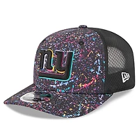 Casquette ajustable New Era noire New York Giants 2025 NFL Crucial Catch 9SEVENTY pour homme