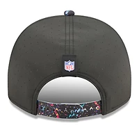 Men's New Era  Black New York Giants 2025 NFL Crucial Catch A-Frame 9FIFTY Snapback Hat