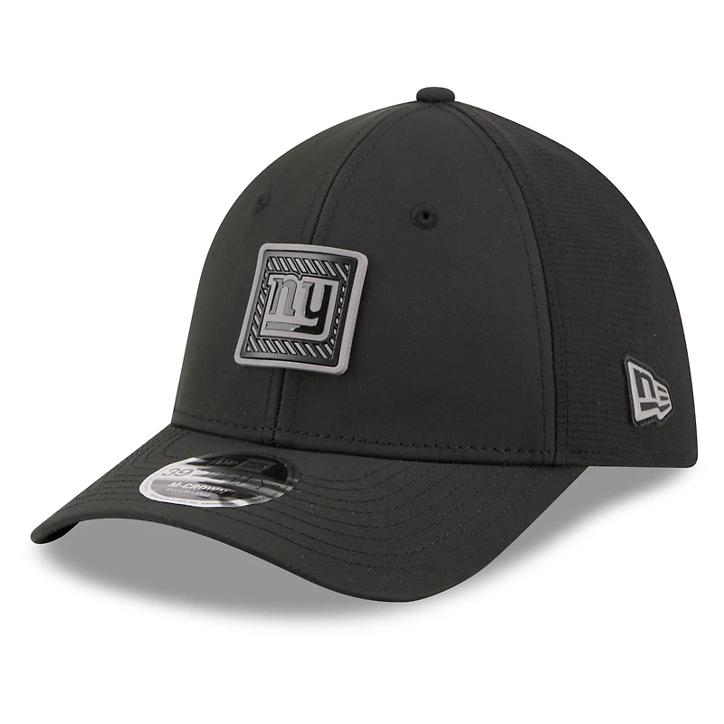 Men's New Era Black York Giants 2026 NFL Training Camp 39THIRTY Flex Hat