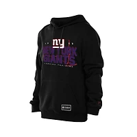 Men's New Era Black York Giants Combine Authentic Local State Hoodie