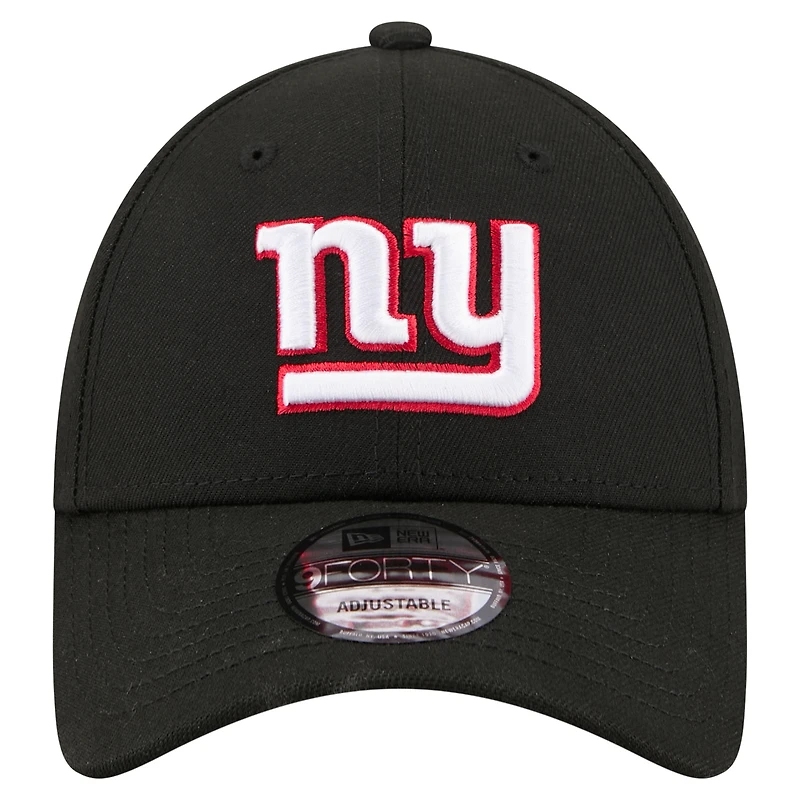 Casquette ajustable New Era 9FORTY noire pour homme