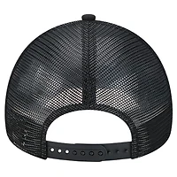 Casquette ajustable A-Frame Trucker Domain 9FORTY New Era noire pour homme des New York Giants