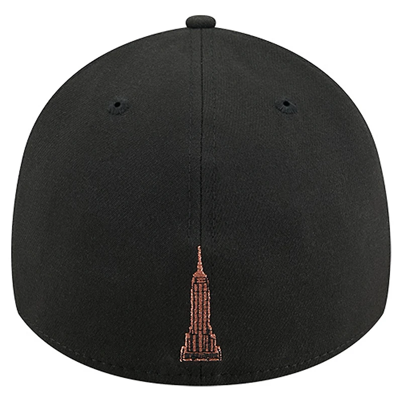 Men's New Era Black York Giants Empire 39THIRTY Flex Hat