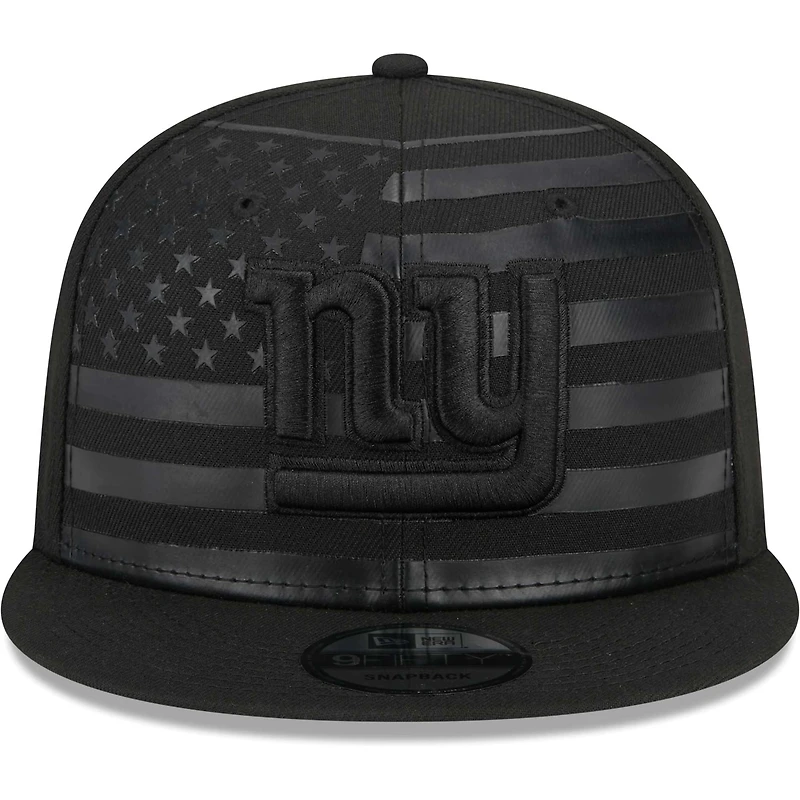 Men's New Era Black New York Giants Independent 9FIFTY Snapback Hat