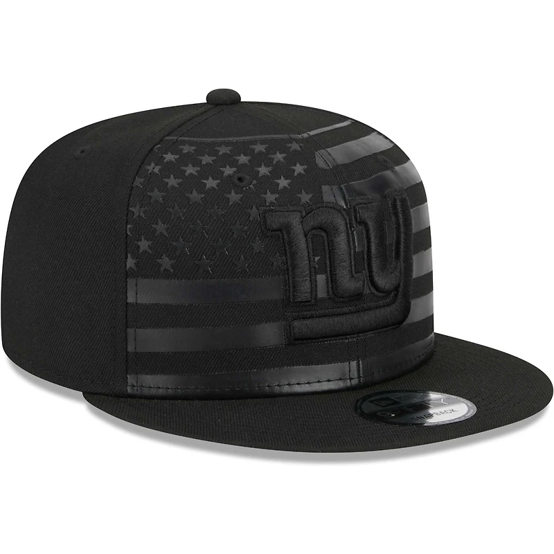 Men's New Era Black New York Giants Independent 9FIFTY Snapback Hat