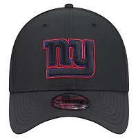 Casquette New Era noire York Giants Night 39THIRTY Flex pour homme