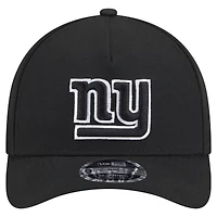 Casquette ajustable New Era noire New York Giants Team Collection 9FORTY M-Crown A-Frame pour homme