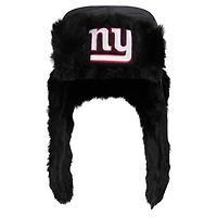Casquette de trappeur noire New Era pour hommes des Giants York