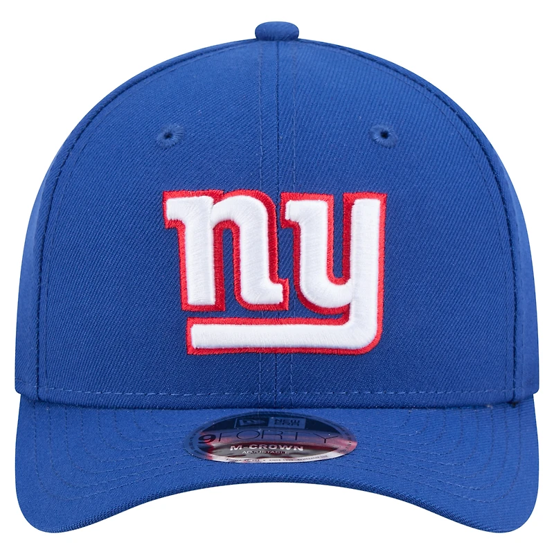 Men's New Era  Blue New York Giants Team Collection 9FORTY M-Crown Adjustable Hat