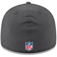 Men's New Era Charcoal York Giants 2025 Sideline Cold Weather Retro Crown 59FIFTY Fitted Hat