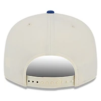 Men's New Era Cream/Royal New York Giants 100th Season Two-Tone 9FIFTY Snapback Hat