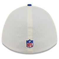 Men's New Era  Cream/Royal York Giants 2026 NFL Training Camp 39THIRTY Flex Hat