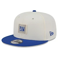 Men's New Era  Cream/Royal New York Giants 2026 NFL Training Camp 9FIFTY Snapback Hat
