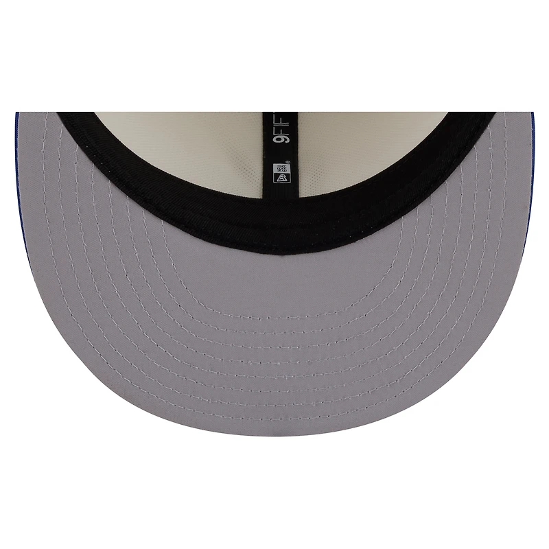 Men's New Era Cream/Royal New York Giants 2026 NFL Training Camp 9FIFTY Snapback Hat