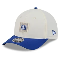 Men's New Era  Cream/Royal New York Giants 2026 NFL Training Camp 9FORTY Adjustable Hat