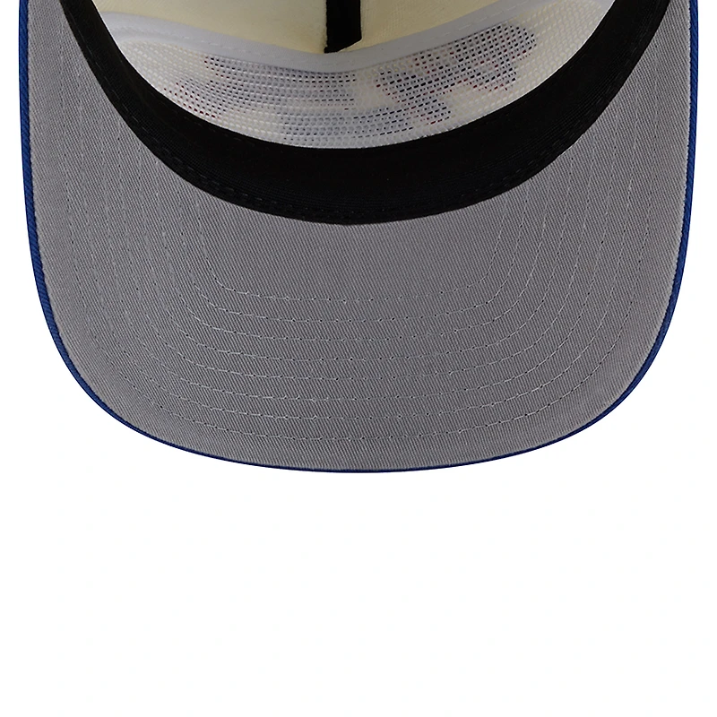 Men's New Era Cream New York Giants Script 19TWENTY Adjustable Hat