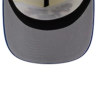 Men's New Era Cream New York Giants Script 19TWENTY Adjustable Hat