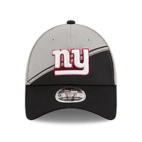 Men's New Era  Gray/Black New York Giants 2023 Sideline 9FORTY Adjustable Hat