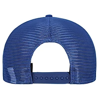 Men's New Era  Gray/Royal New York Giants Cork Split Panel 9FIFTY Trucker Snapback Hat