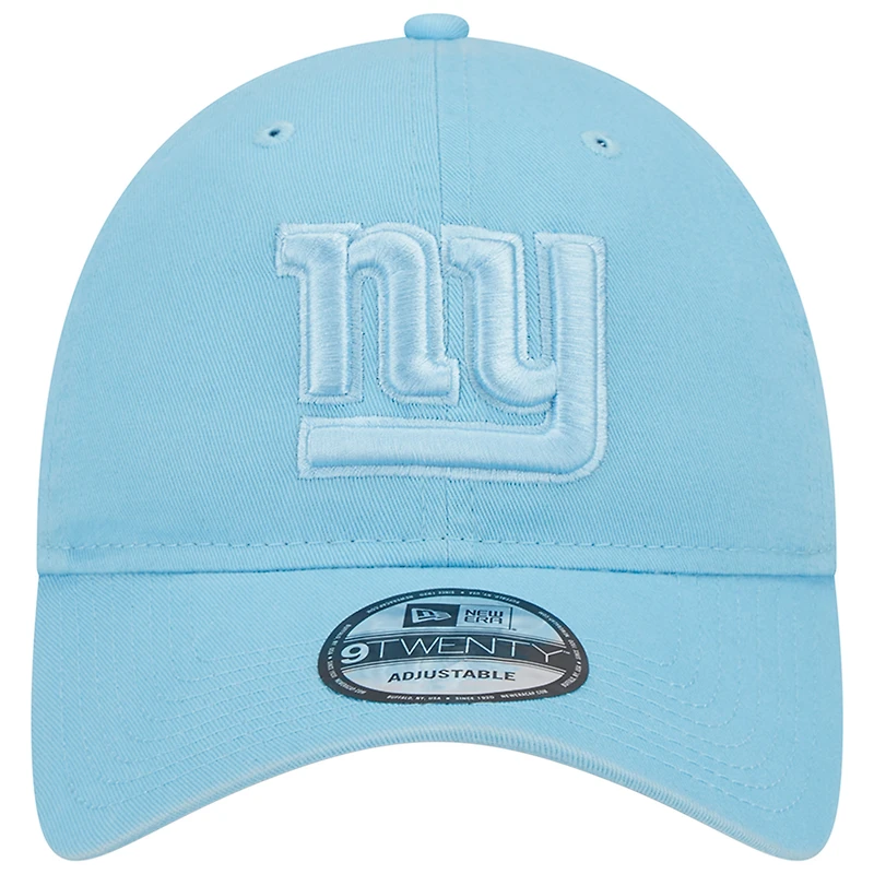 Casquette réglable New Era New York Giants Core Classic 2.0 Brights 9TWENTY bleu clair pour homme
