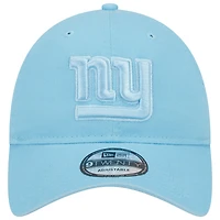Casquette réglable New Era New York Giants Core Classic 2.0 Brights 9TWENTY bleu clair pour homme