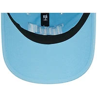 Casquette réglable New Era New York Giants Core Classic 2.0 Brights 9TWENTY bleu clair pour homme