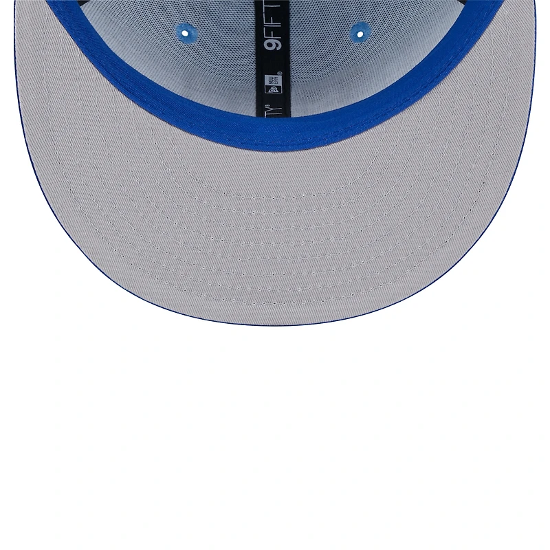 Men's New Era Light Blue New York Giants Leafy 9FIFTY Snapback Hat