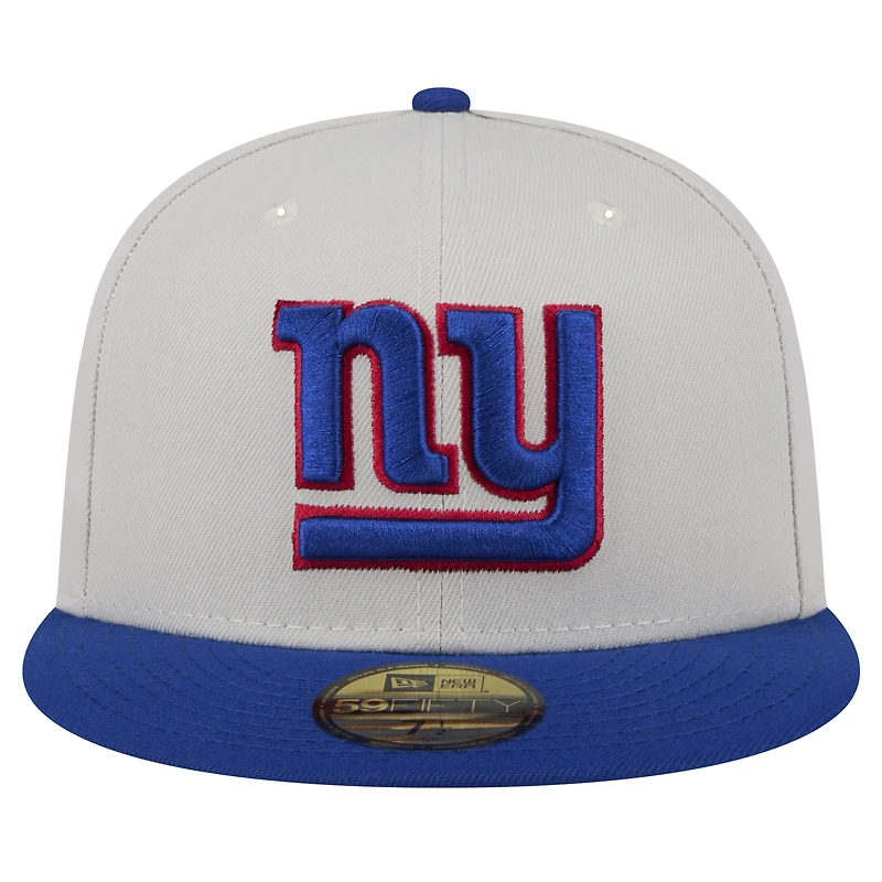 Casquette ajustée Stoney 59FIFTY New York Giants pour hommes