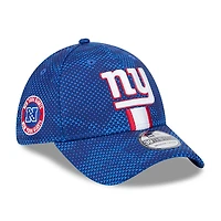Casquette flexible New Era Royal York Giants 2024 Sideline 39THIRTY pour hommes