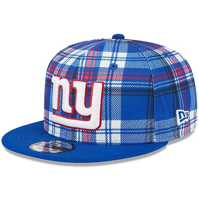 Men's New Era Royal New York Giants 2024 Sideline Statement 9FIFTY Snapback Hat