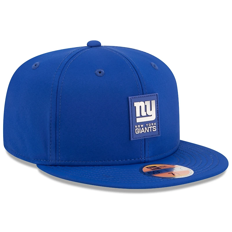 Men's New Era Royal York Giants 2025 Sideline  59FIFTY Fitted Hat