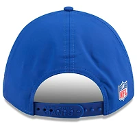 Men's New Era Royal New York Giants 2025 Sideline  M-Crown 9FORTY Adjustable Hat
