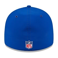 Casquette ajustée New Era Royal York Giants 2025 Sideline Retro Crown 59FIFTY pour homme