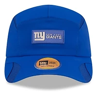 Men's New Era Royal New York Giants 2025 Sideline  Runner Adjustable Hat