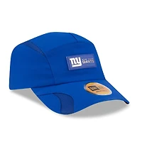 Men's New Era Royal New York Giants 2025 Sideline  Runner Adjustable Hat