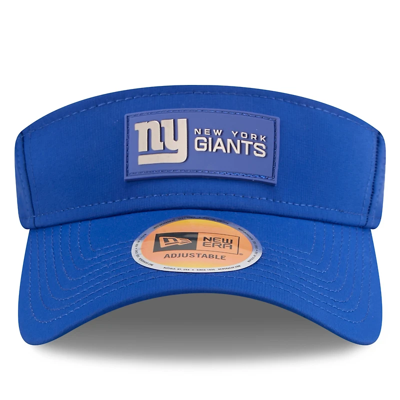 Men's New Era Royal New York Giants 2025 Sideline  Visor