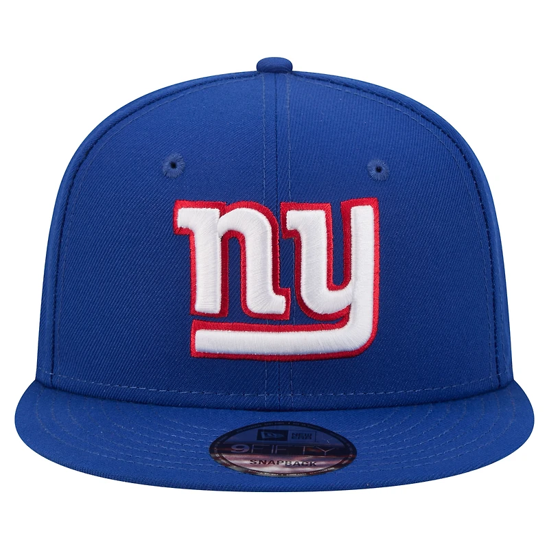 Casquette snapback New Era Royal New York Giants 9FIFTY pour homme