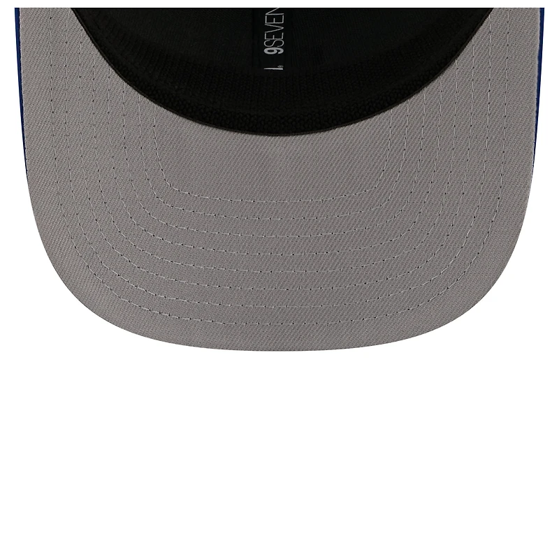 Casquette trucker ajustable New Era Royal New York Giants 9SEVENTY pour homme