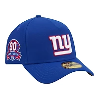 Men's New Era  Royal York Giants A-Frame 59FORTY Fitted Hat