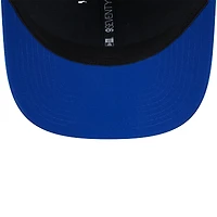 Men's New Era Royal New York Giants Adventure Camo Trucker 9SEVENTY Stretch-Snap Adjustable Hat