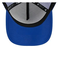 Men's New Era Royal New York Giants Caliber Trucker 9FORTY Adjustable Hat