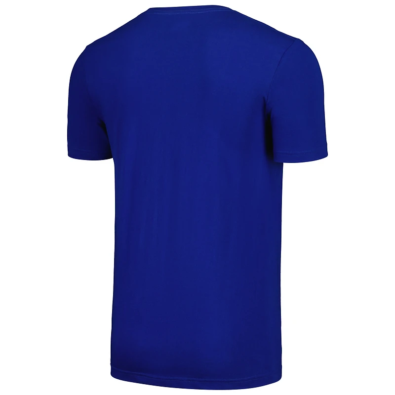 T-shirt bleu à logo camouflage New Era pour hommes des Giants de York