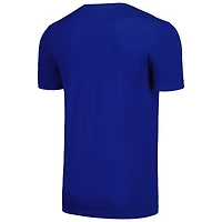 T-shirt bleu à logo camouflage New Era pour hommes des Giants de York
