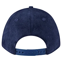 Casquette ajustable New Era Royal New York Giants en velours côtelé 9FORTY A-Frame pour homme